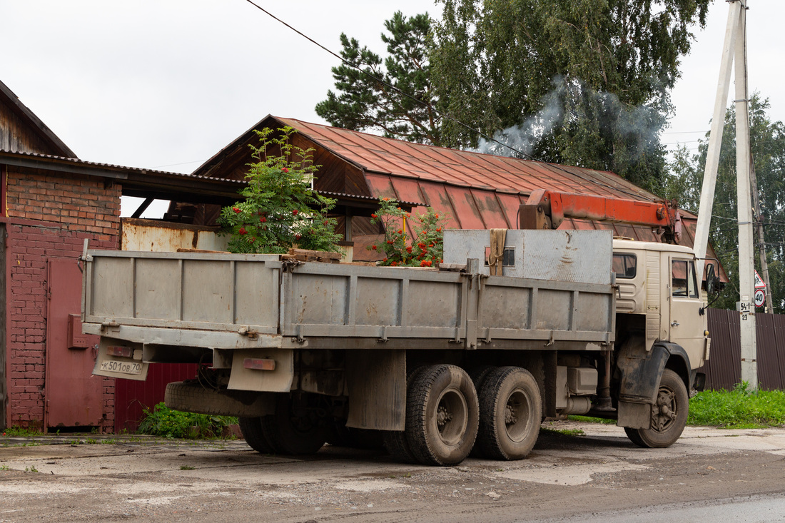 Томская область, № К 501 ОВ 70 — КамАЗ-53212