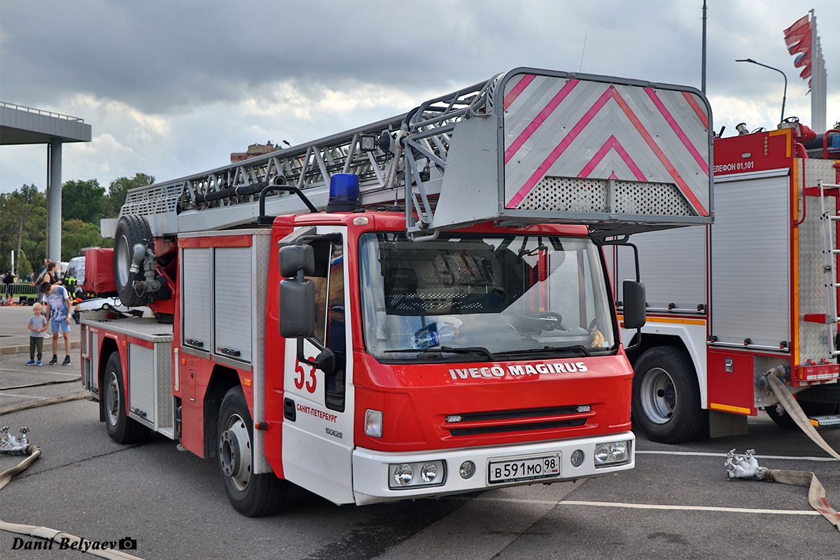 Санкт-Петербург, № В 591 МО 98 — IVECO EuroCargo ('2002)