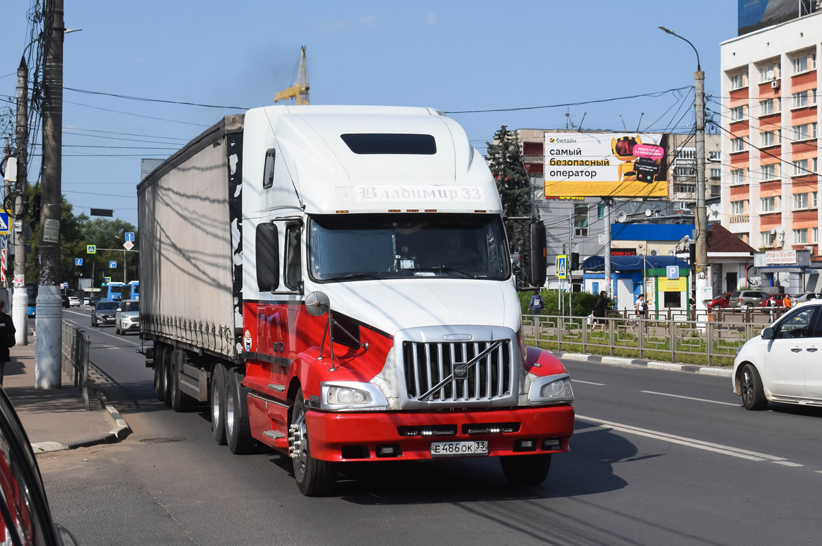 Владимирская область, № Е 486 ОК 33 — Volvo VNL430