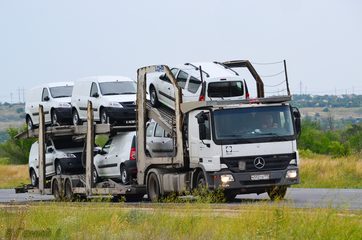 Москва, № В 552 УВ 177 — Mercedes-Benz Actros ('2003) 1836