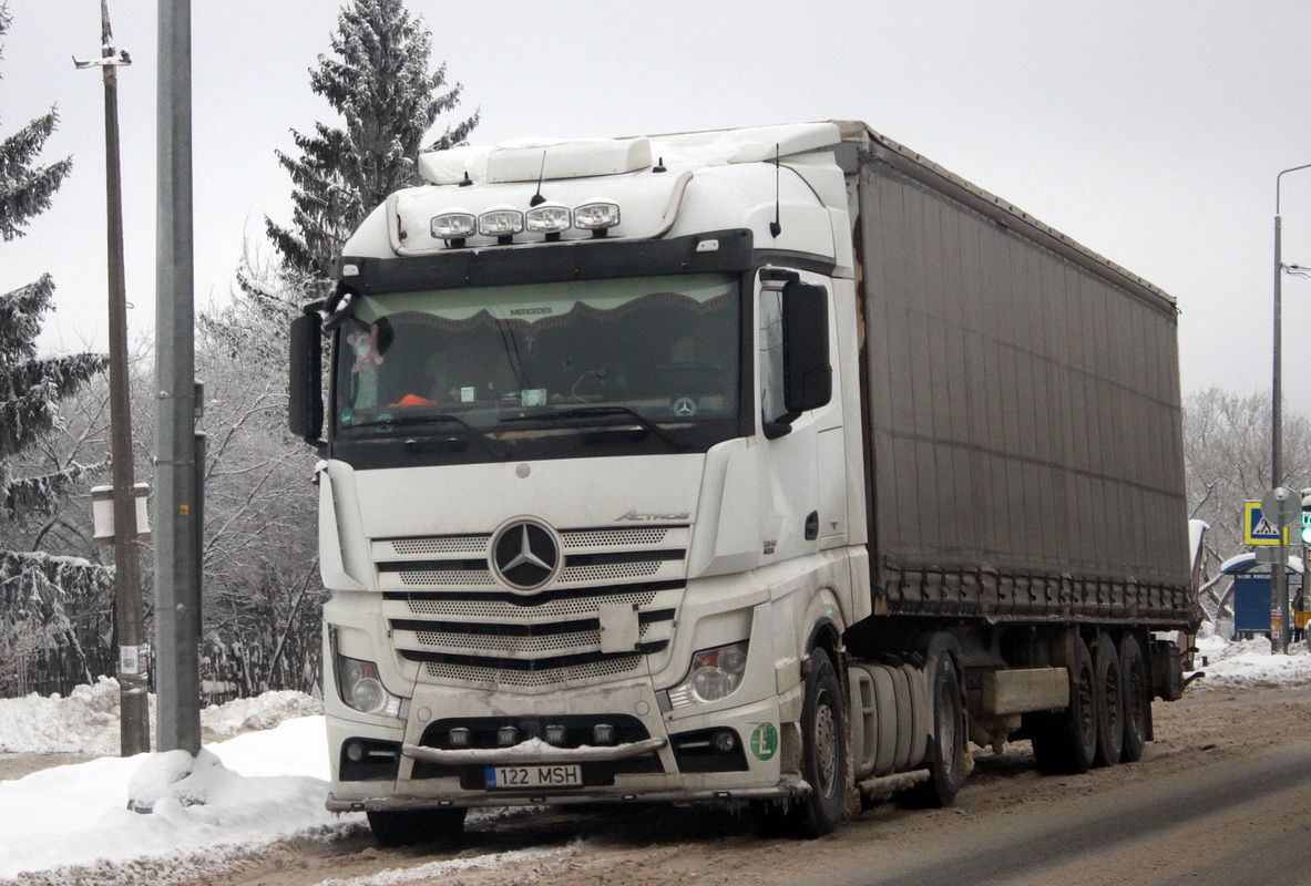 Эстония, № 122 MSH — Mercedes-Benz Actros ('2011) 1842