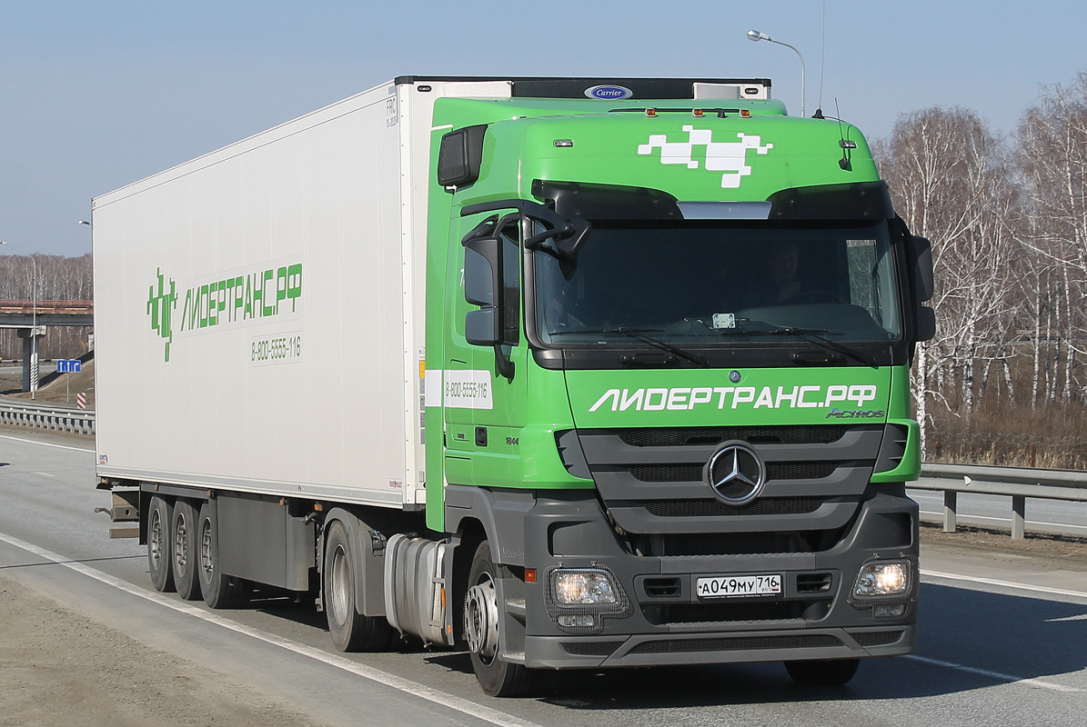 Татарстан, № А 049 МУ 716 — Mercedes-Benz Actros '09 1844 [Z9M]