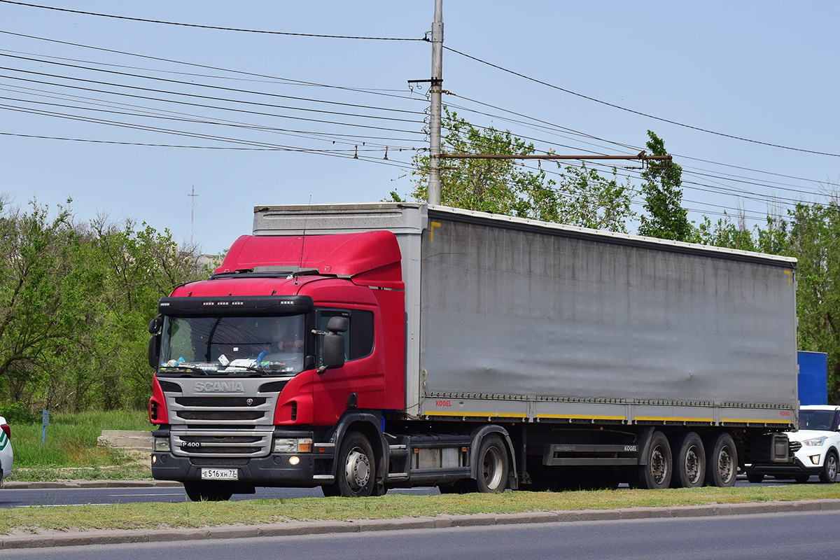 Ульяновская область, № Е 516 ХН 73 — Scania ('2011) P400