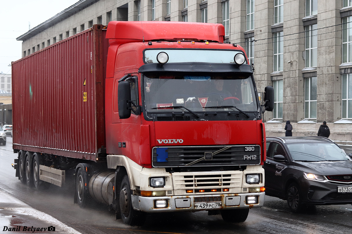 Санкт-Петербург, № У 439 РС 78 — Volvo ('1993) FH12.380