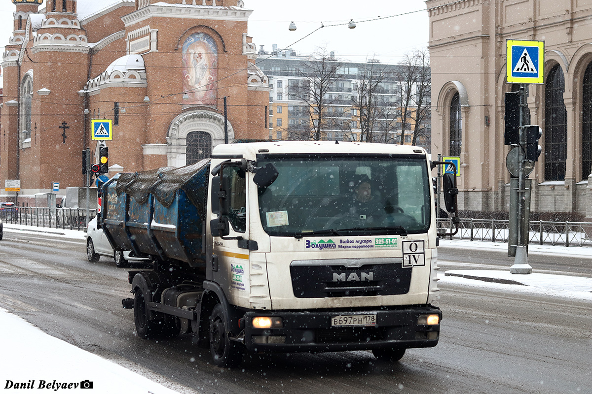 Санкт-Петербург, № В 697 РН 178 — MAN TGL (общая модель)