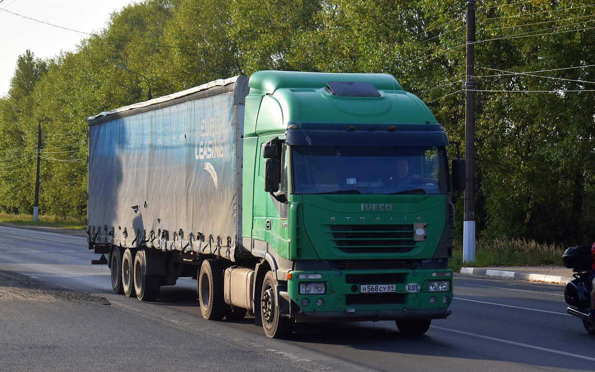 Тверская область, № Н 568 СУ 69 — IVECO Stralis ('2002) 430