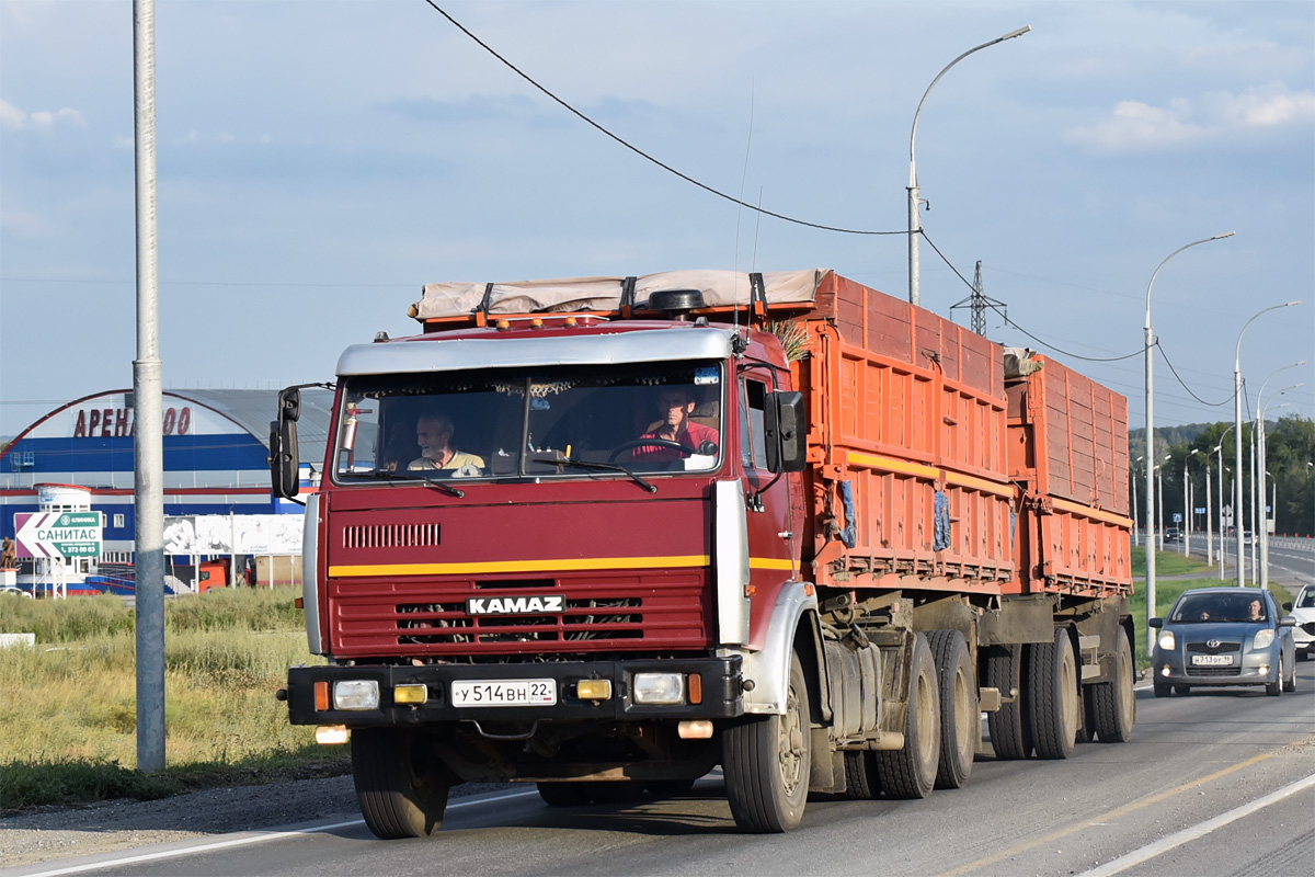 Алтайский край, № У 514 ВН 22 — КамАЗ-53212