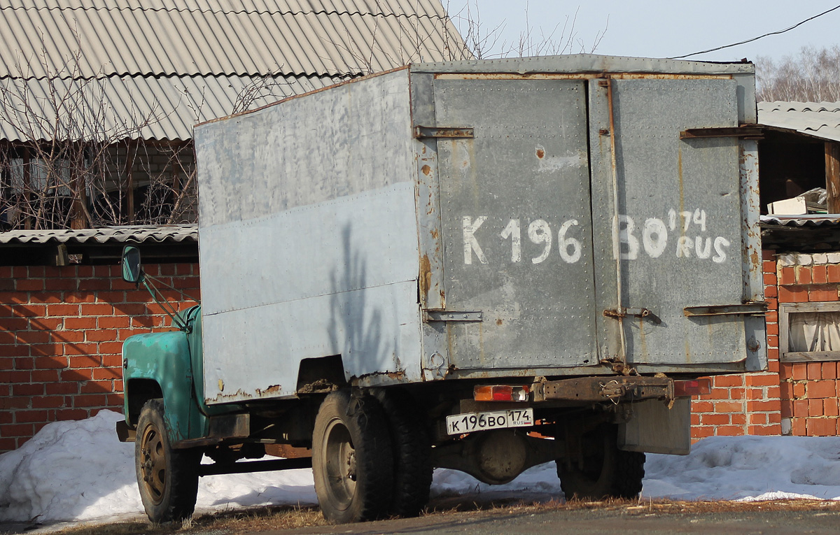 Челябинская область, № К 196 ВО 174 — ГАЗ-52/53 (общая модель)