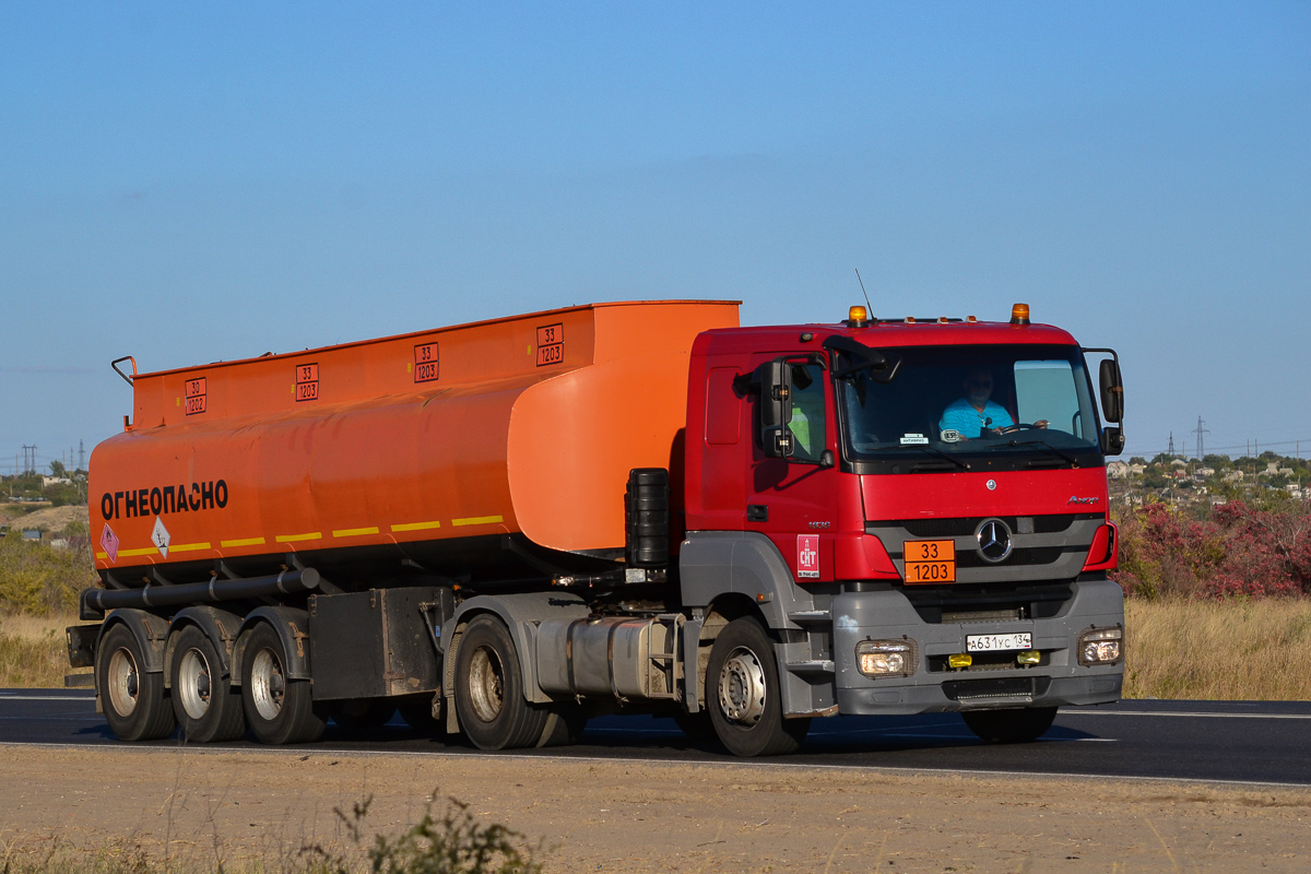 Волгоградская область, № А 631 УС 134 — Mercedes-Benz Axor 1836 [Z9M]