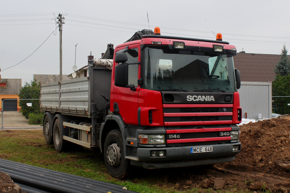 Литва, № MCE 646 — Scania ('1996) P114G