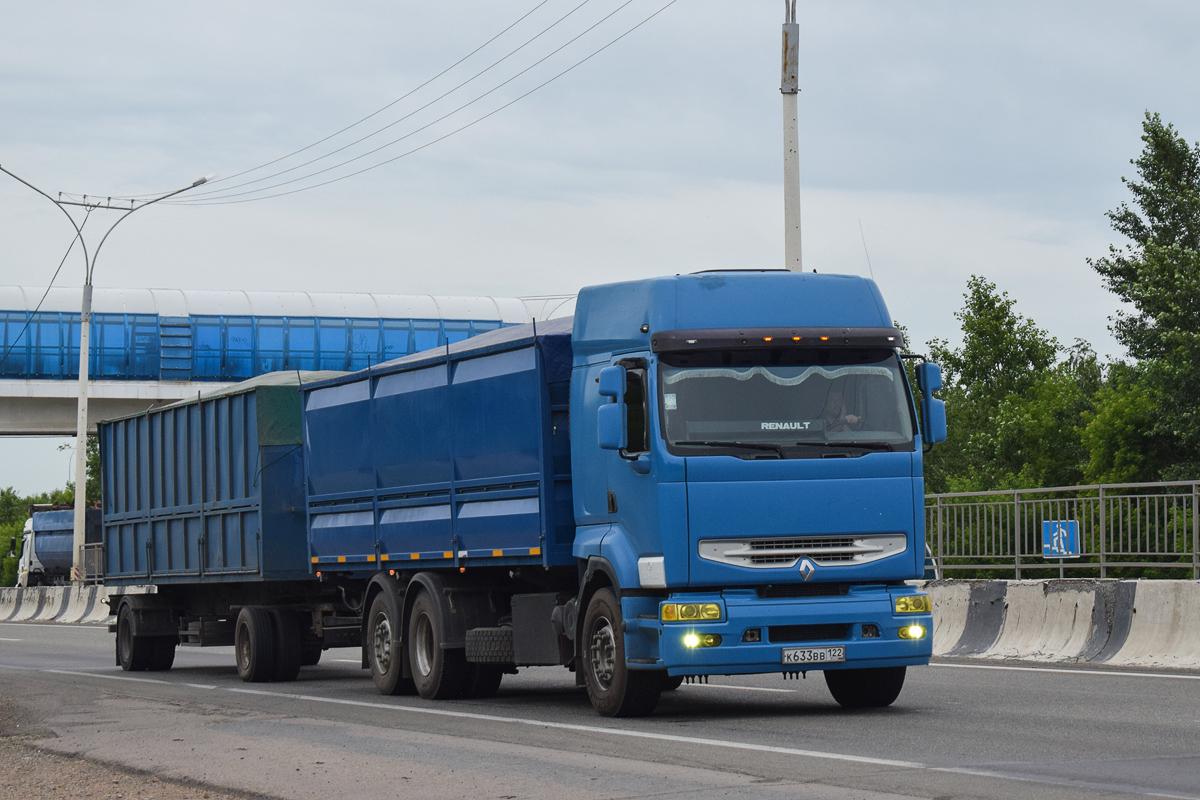 Алтайский край, № К 633 ВВ 122 — Renault Premium ('1996)