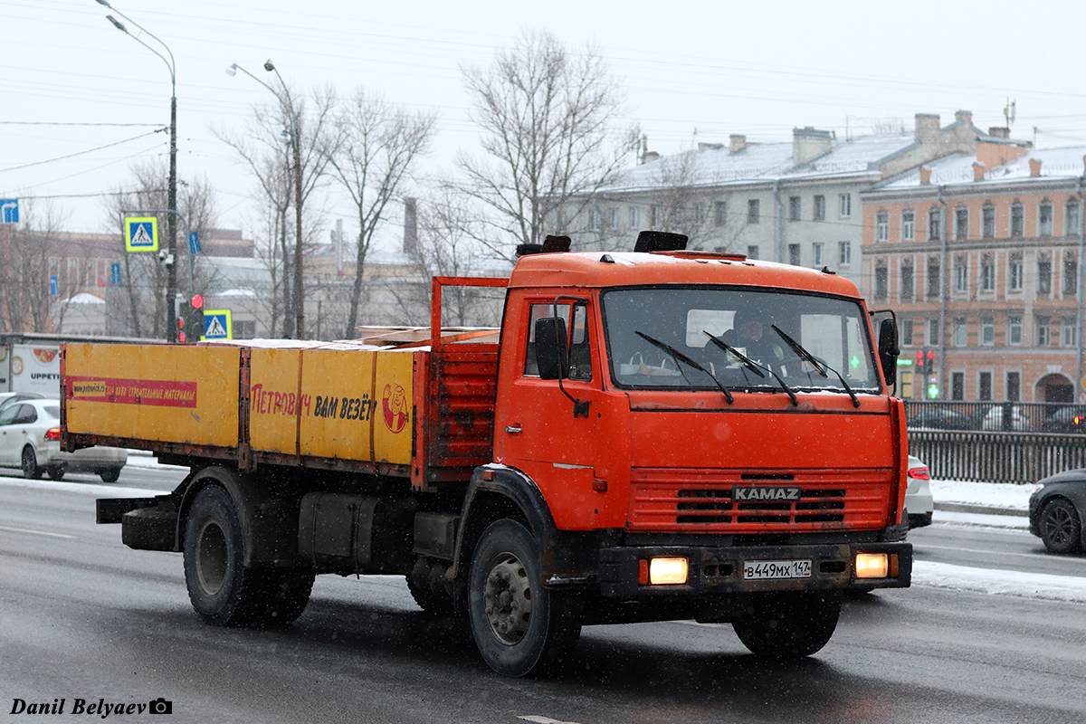 Ленинградская область, № В 449 МХ 147 — КамАЗ-4325