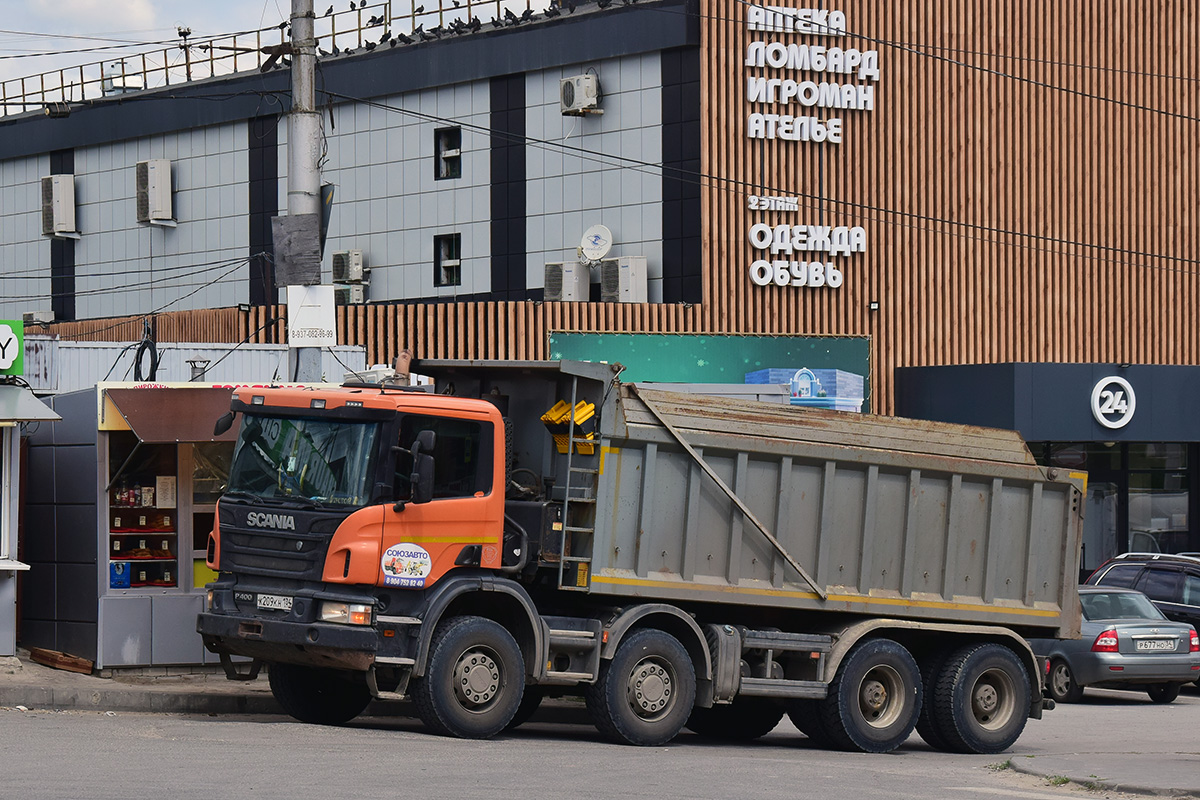 Волгоградская область, № К 209 КН 134 — Scania ('2011) P400