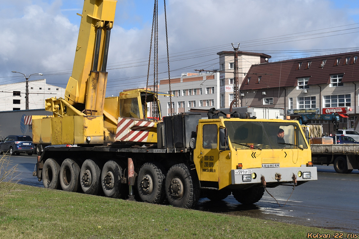 Алтайский край, № У 591 ХР 22 — Liebherr (общая модель)