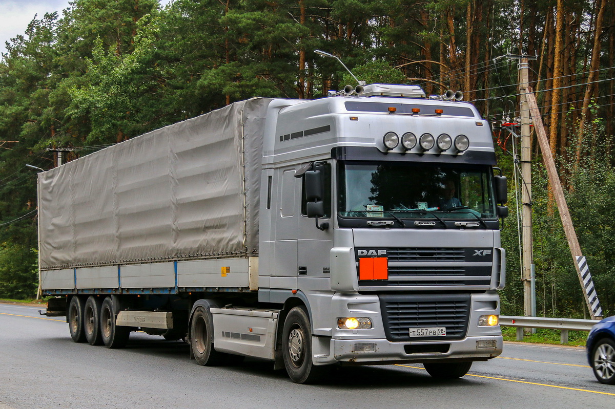 Санкт-Петербург, № Т 557 РВ 98 — DAF XF95 FT