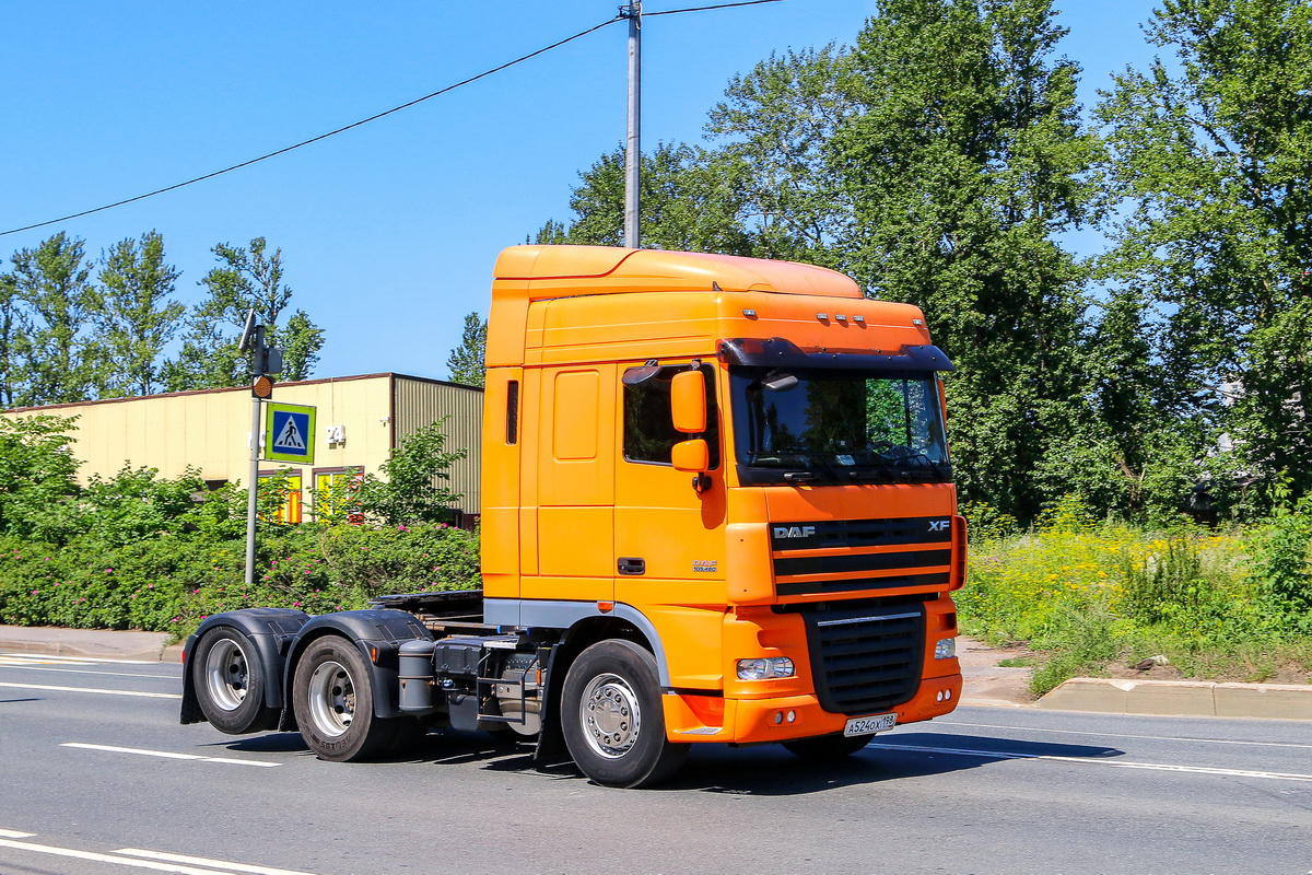 Санкт-Петербург, № А 524 ОХ 198 — DAF XF105 FTS