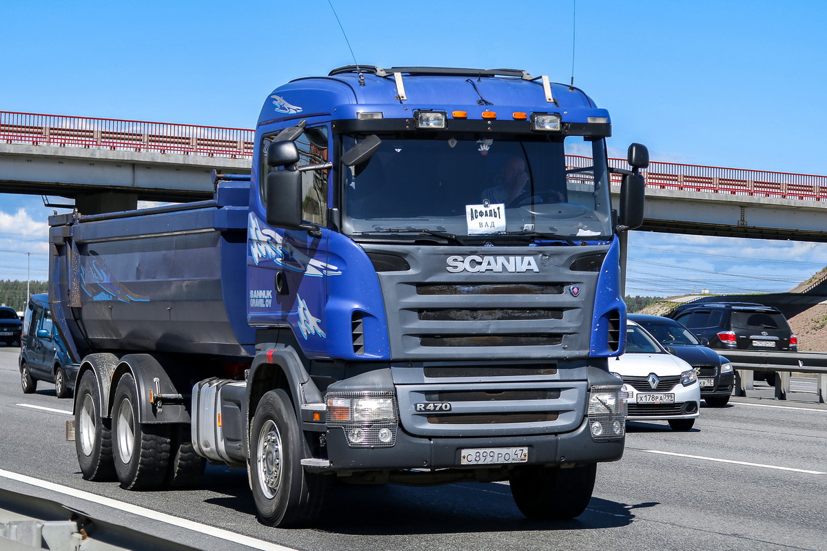 Ленинградская область, № С 899 РО 47 — Scania ('2004) R470