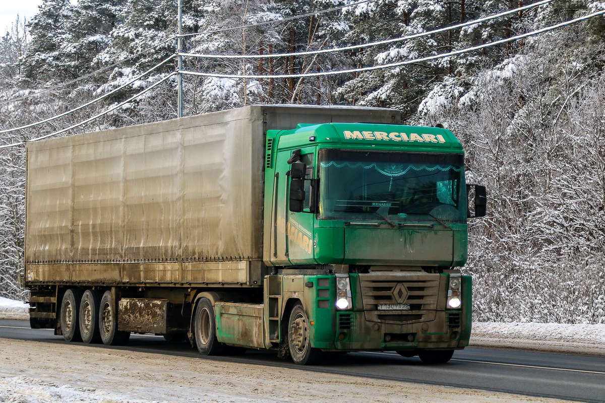 Омская область, № Т 130 УА 55 — Renault Magnum ('2005)