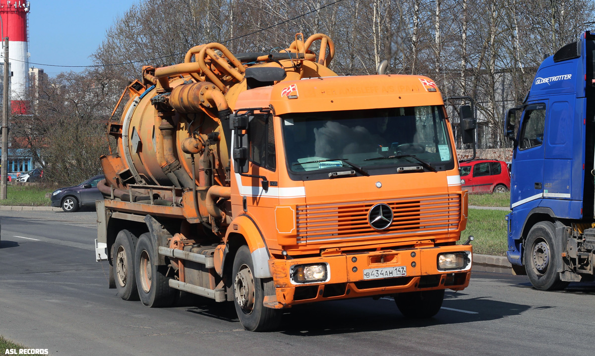 Ленинградская область, № В 434 АН 147 — Mercedes-Benz SK 2435