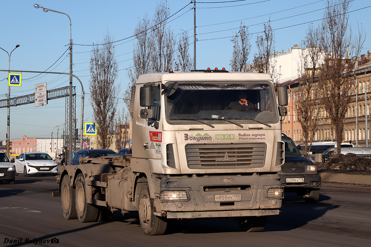 Санкт-Петербург, № Н 855 НУ 198 — МАЗ-631228