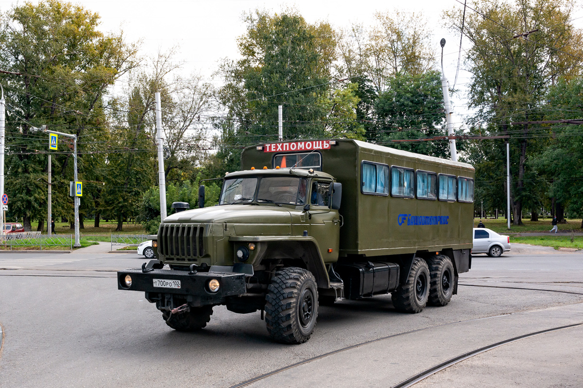 Башкортостан, № Т 700 РО 102 — Урал-4320-40