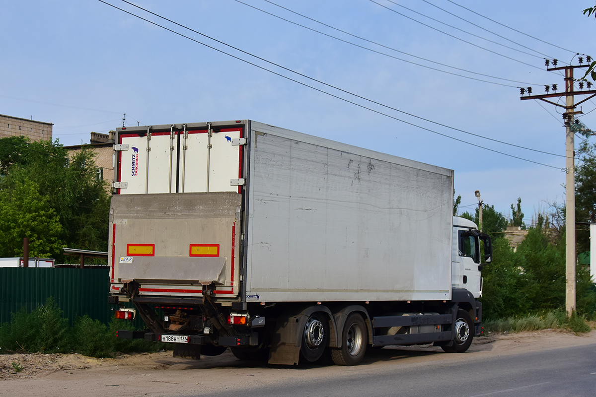 Волгоградская область, № Н 188 ВТ 134 — MAN TGS ('2007) 26.350