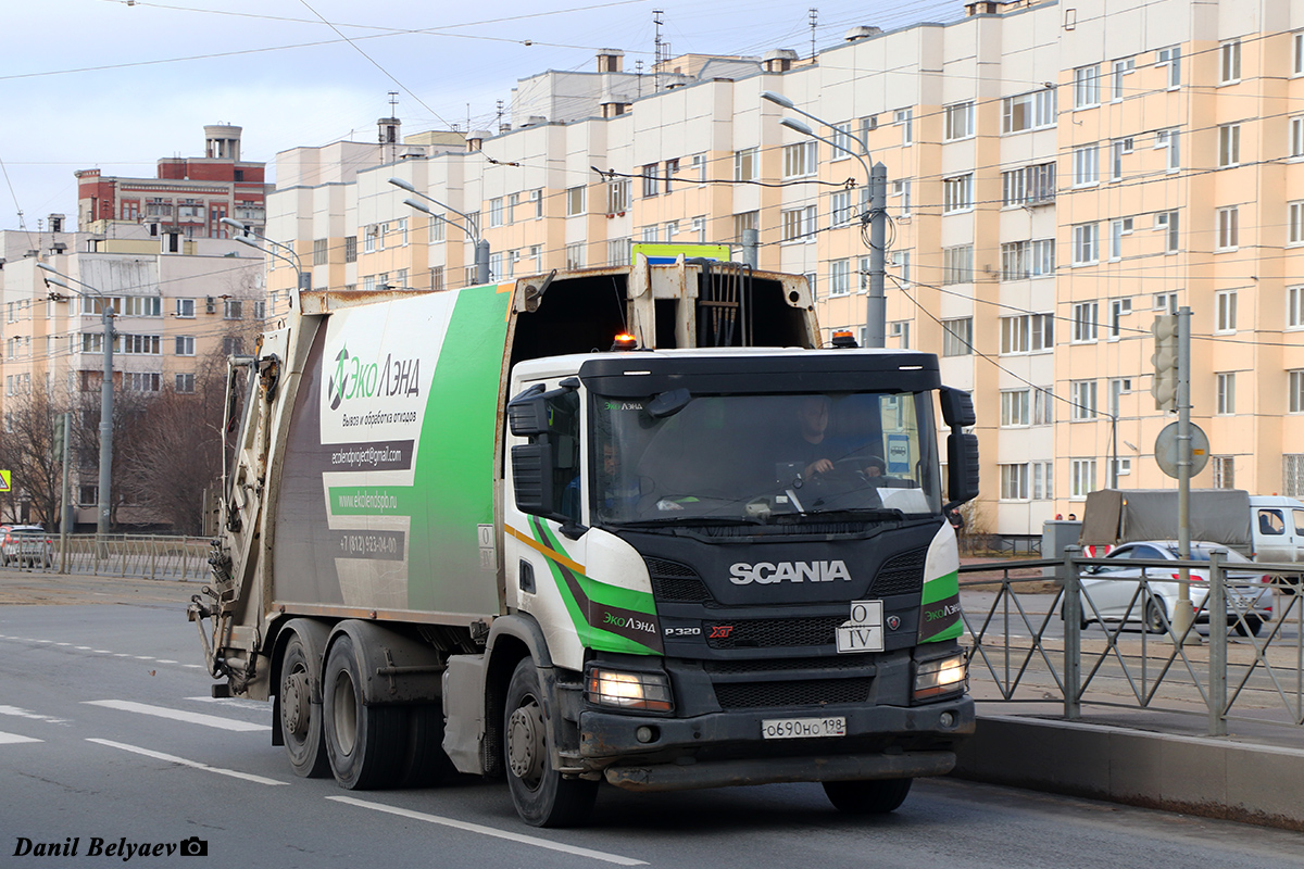 Санкт-Петербург, № О 690 НО 198 — Scania ('2016) P320