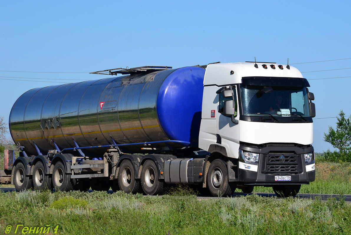 Волгоградская область, № Е 343 ВС 134 — Renault C-Series ('2013)