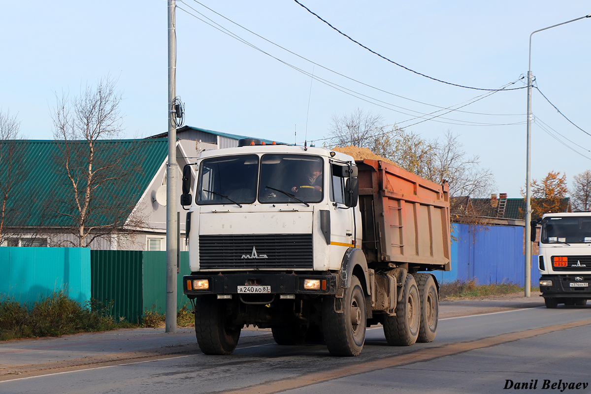 Ненецкий автономный округ, № А 240 АО 83 — МАЗ-651705