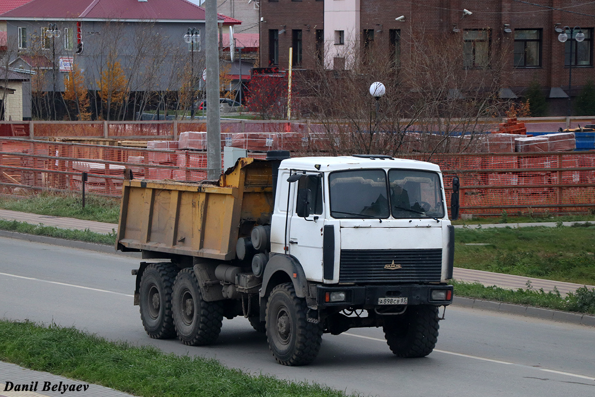 Ненецкий автономный округ, № А 898 СВ 83 — МАЗ-651705