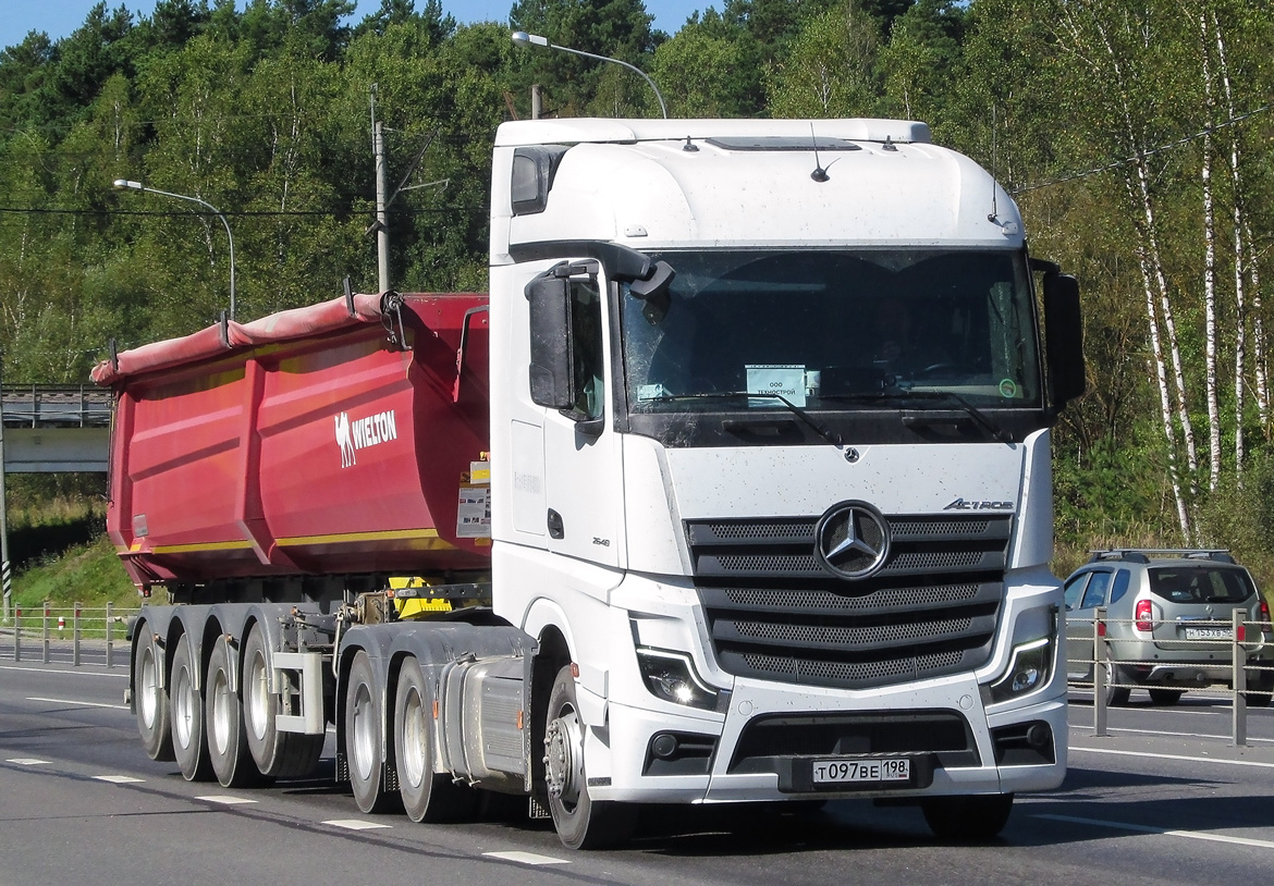 Санкт-Петербург, № Т 097 ВЕ 198 — Mercedes-Benz Actros ('2022) [LRD]