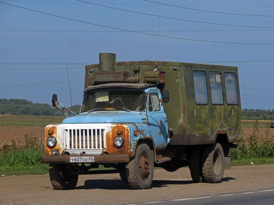 Кировская область, № У 607 ОХ 43 — ГАЗ-53-12