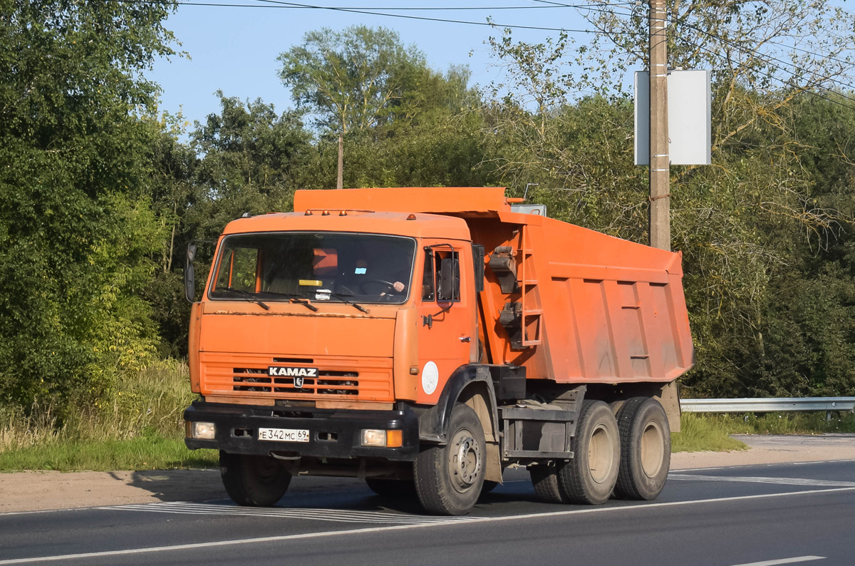 Тверская область, № Е 342 МС 69 — КамАЗ-65115 [651150]