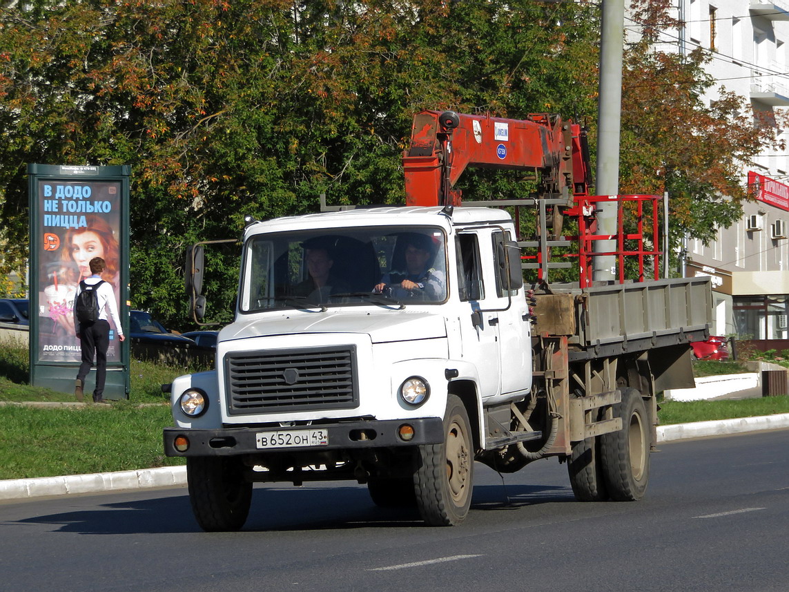 Кировская область, № В 652 ОН 43 — ГАЗ-3309