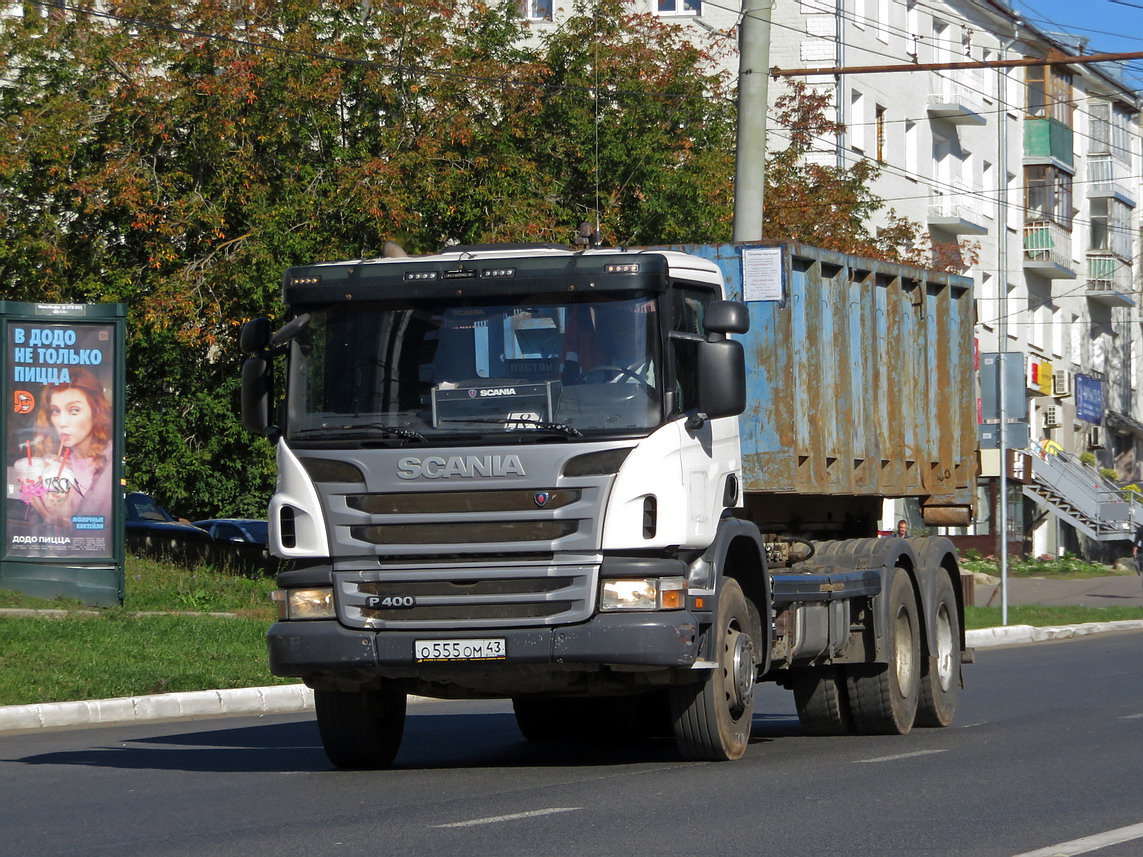 Кировская область, № О 555 ОМ 43 — Scania ('2011) P400