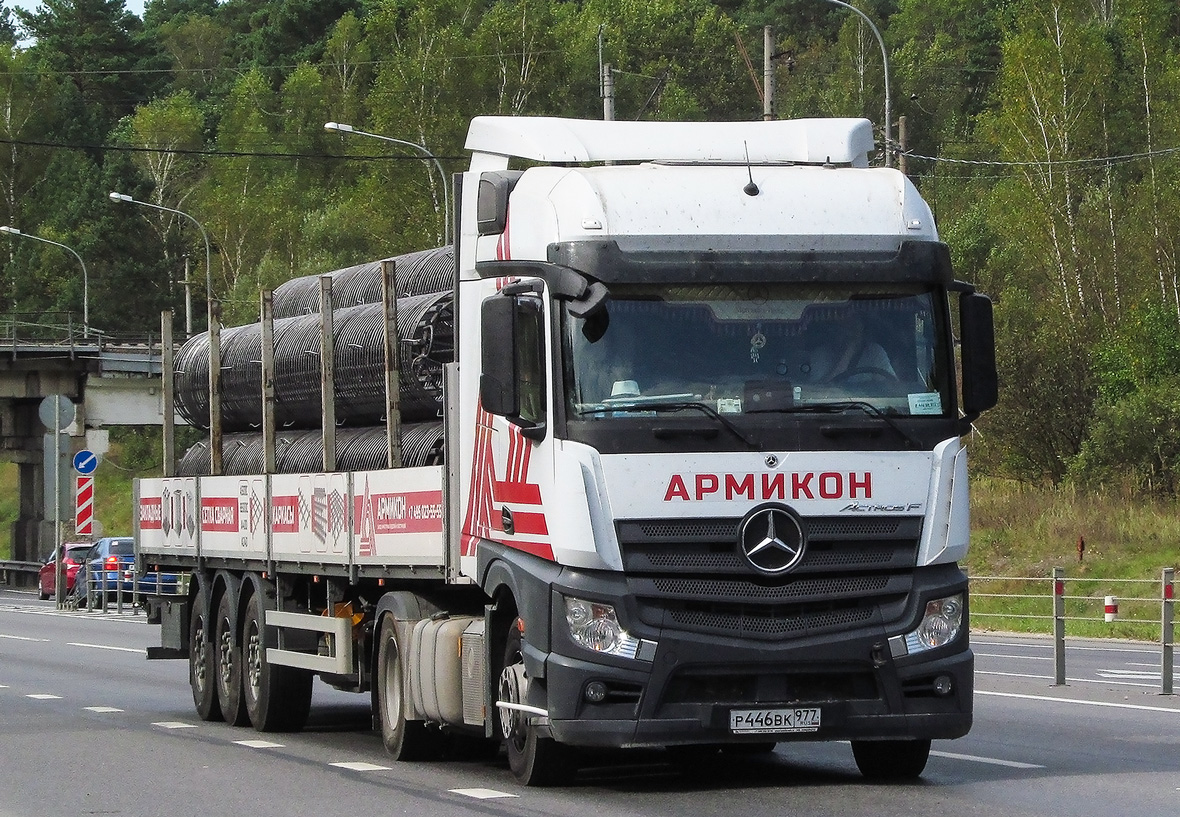 Москва, № Р 446 ВК 977 — Mercedes-Benz Actros ('2018) 1845