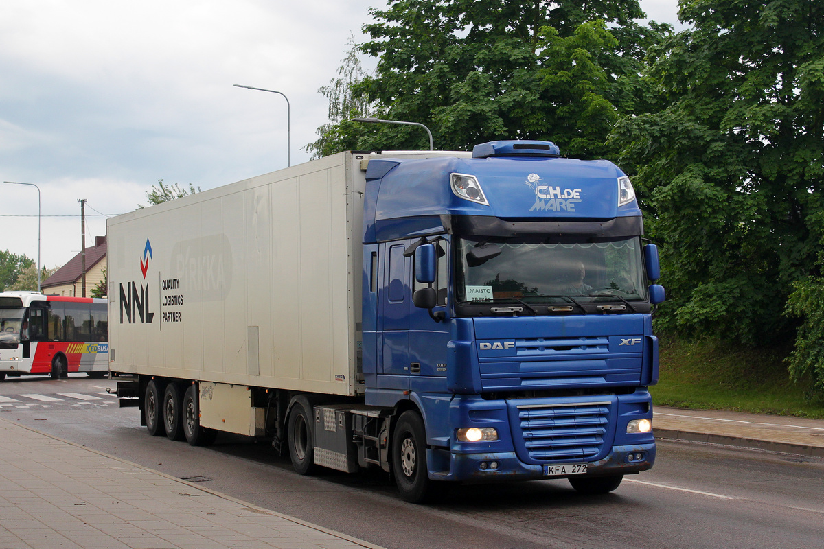 Литва, № KFA 272 — DAF XF105 FT