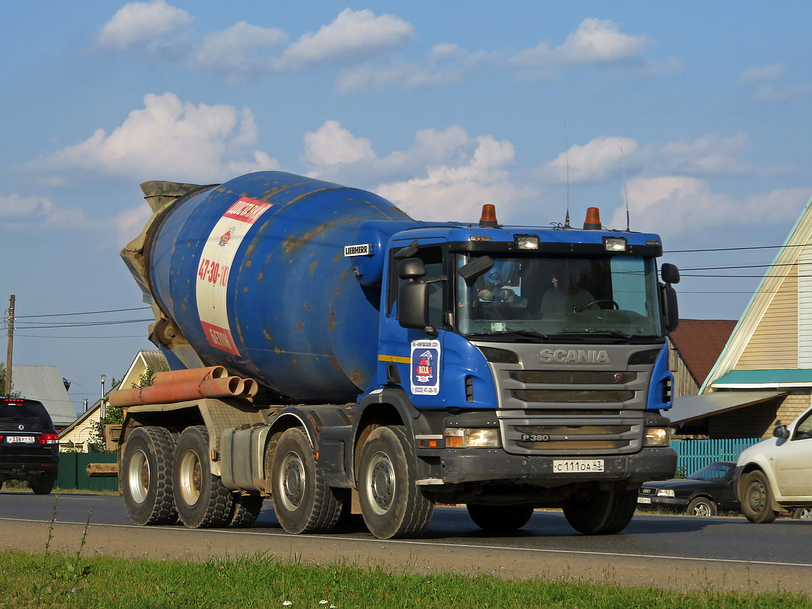 Кировская область, № С 111 ОА 43 — Scania ('2011) P380