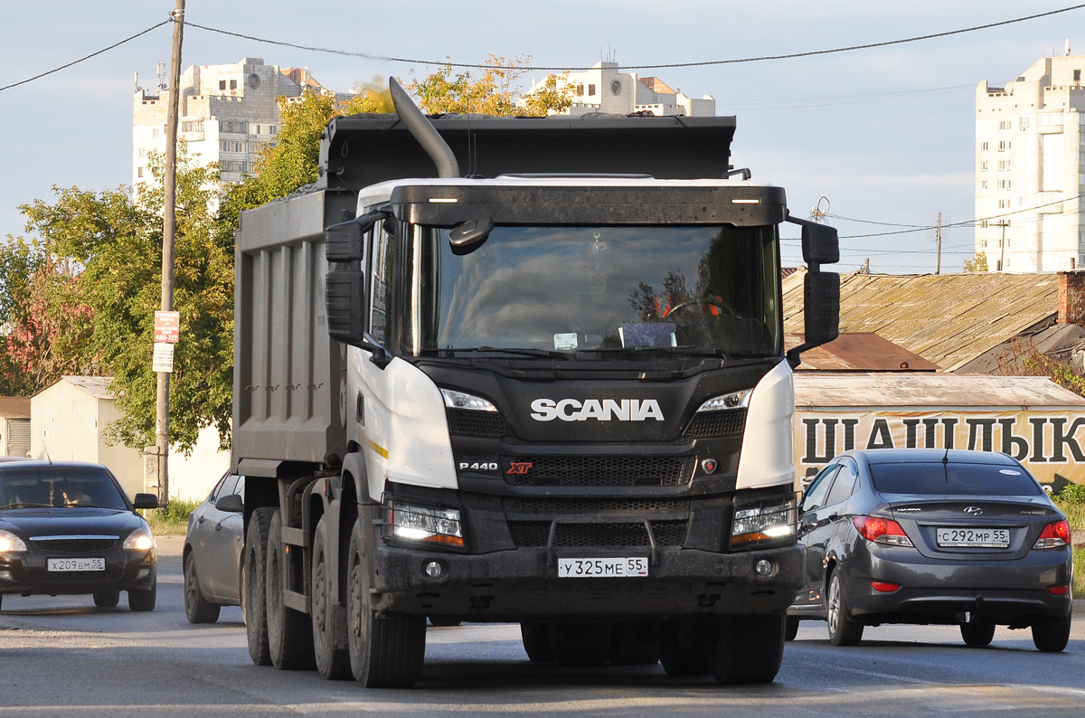 Омская область, № У 325 МЕ 55 — Scania ('2016) P440