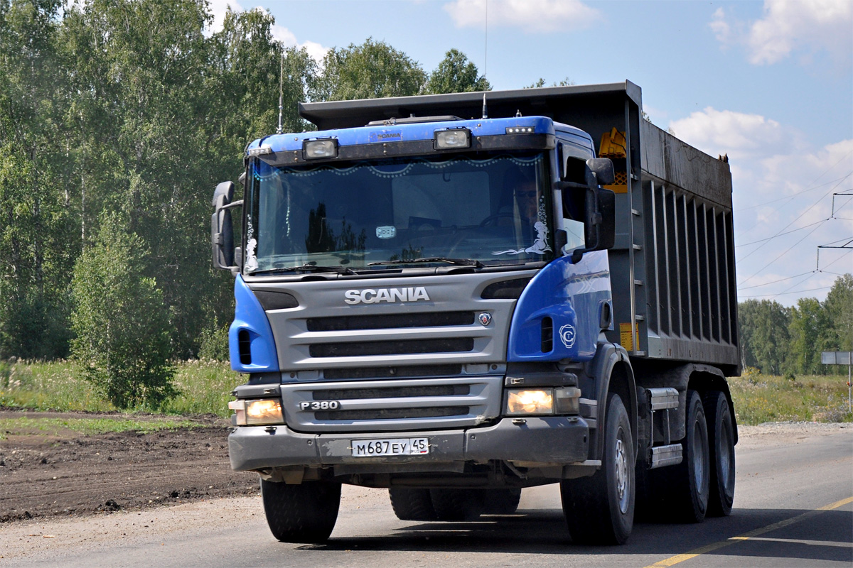 Курганская область, № М 687 ЕУ 45 — Scania ('2004) P380