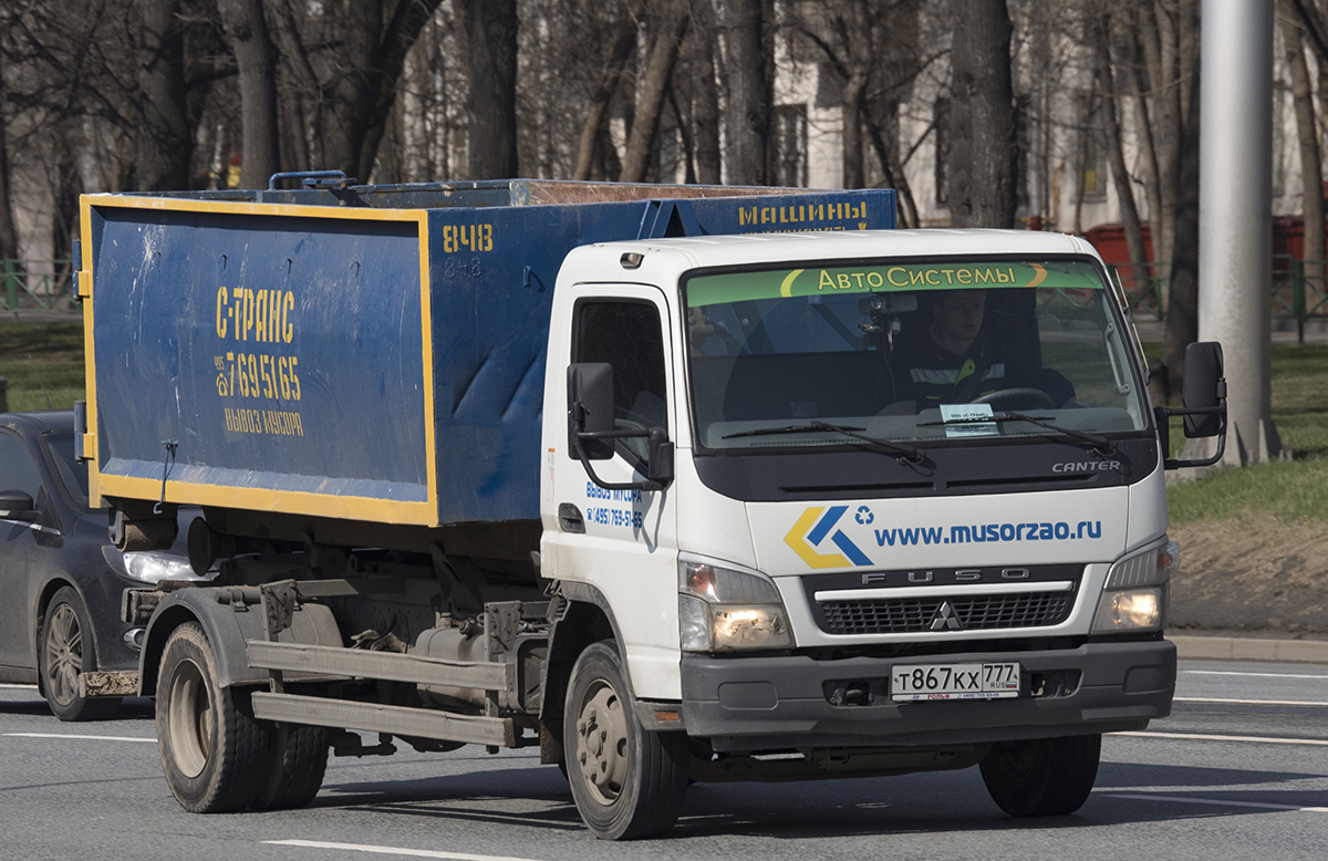 Москва, № Т 867 КХ 777 — Mitsubishi Fuso Canter