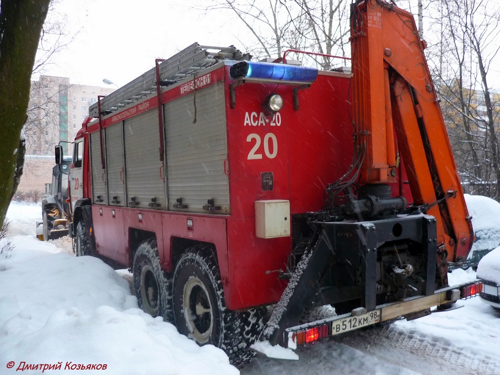 Санкт-Петербург, № В 512 КМ 98 — КамАЗ-43114-15 [43114R]