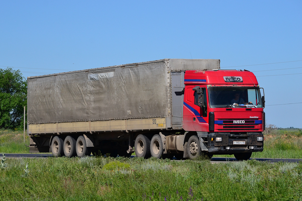 Ростовская область, № Т 195 РУ 93 — IVECO EuroStar