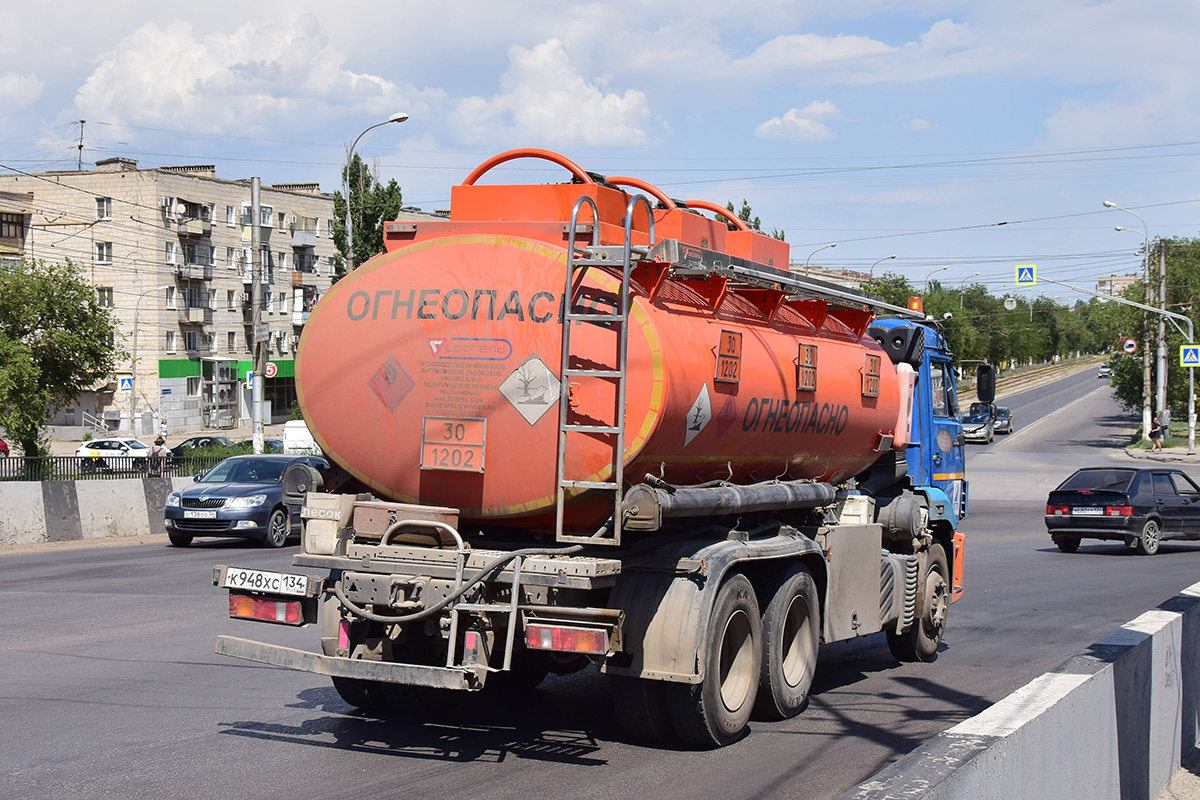 Волгоградская область, № К 948 ХС 134 — КамАЗ-65115-50