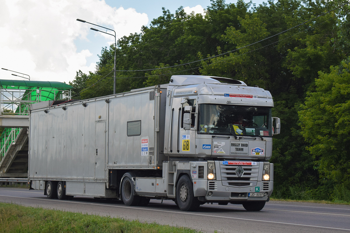 Латвия, № JD-9097 — Renault Magnum E-Tech ('2001); Ралли Шёлковый Путь (Алтайский край)