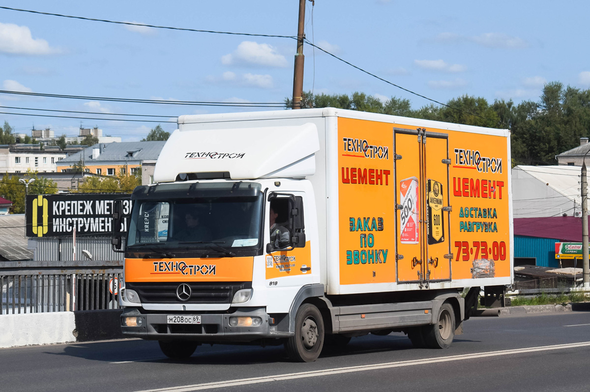 Тверская область, № М 208 ОС 69 — Mercedes-Benz Atego 815