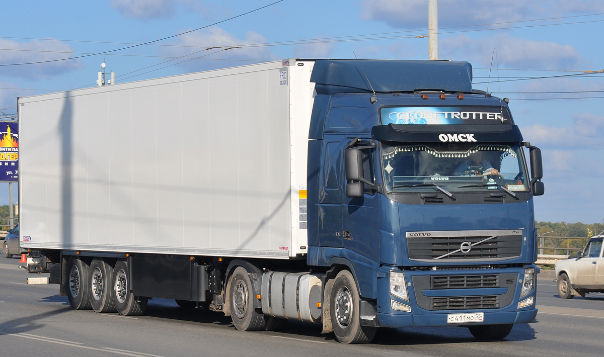 Омская область, № С 411 МО 55 — Volvo ('2008) FH.400