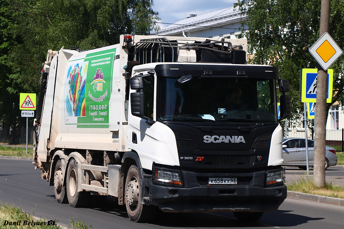 Новгородская область, № К 658 КХ 53 — Scania ('2016) P320