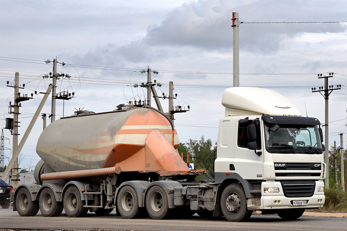 Алтайский край, № К 266 ВВ 122 — DAF CF85 FTT