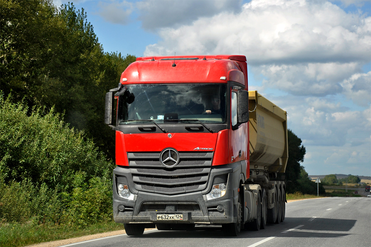 Красноярский край, № Р 632 ХК 124 — Mercedes-Benz Actros ('2022) [LRD]